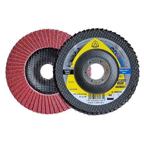 Disque à lamelles céramique rouge Ø125mm